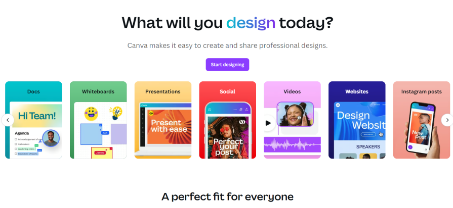 Example Of Ux Writing From Canva Calling Users To Complete Actions