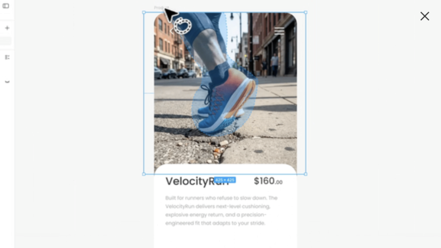 Figma Select area tool