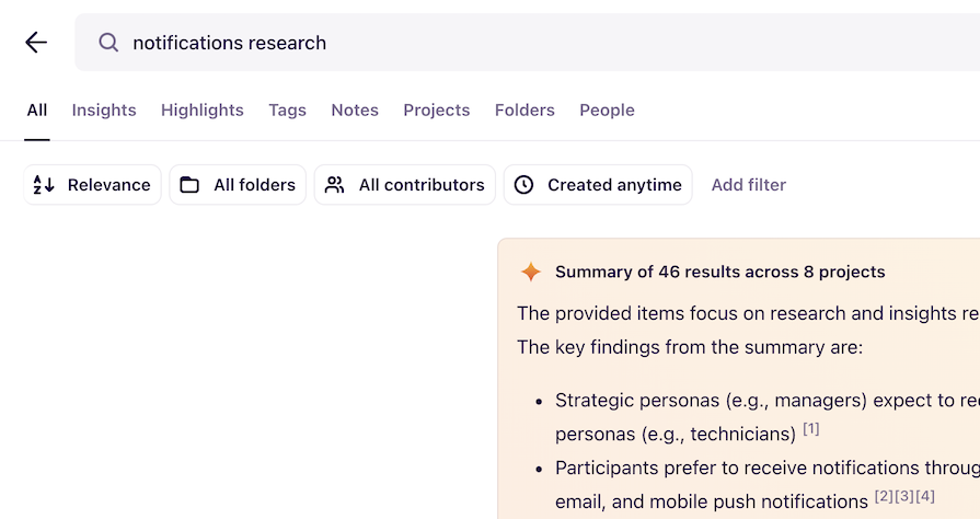 Ai Generated Summary Of Results In Dovetail