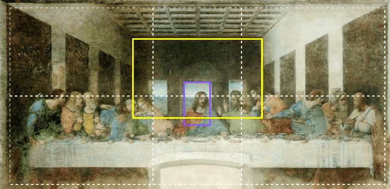 Leonardo da Vinci’s Last Supper With The Golden Ratio