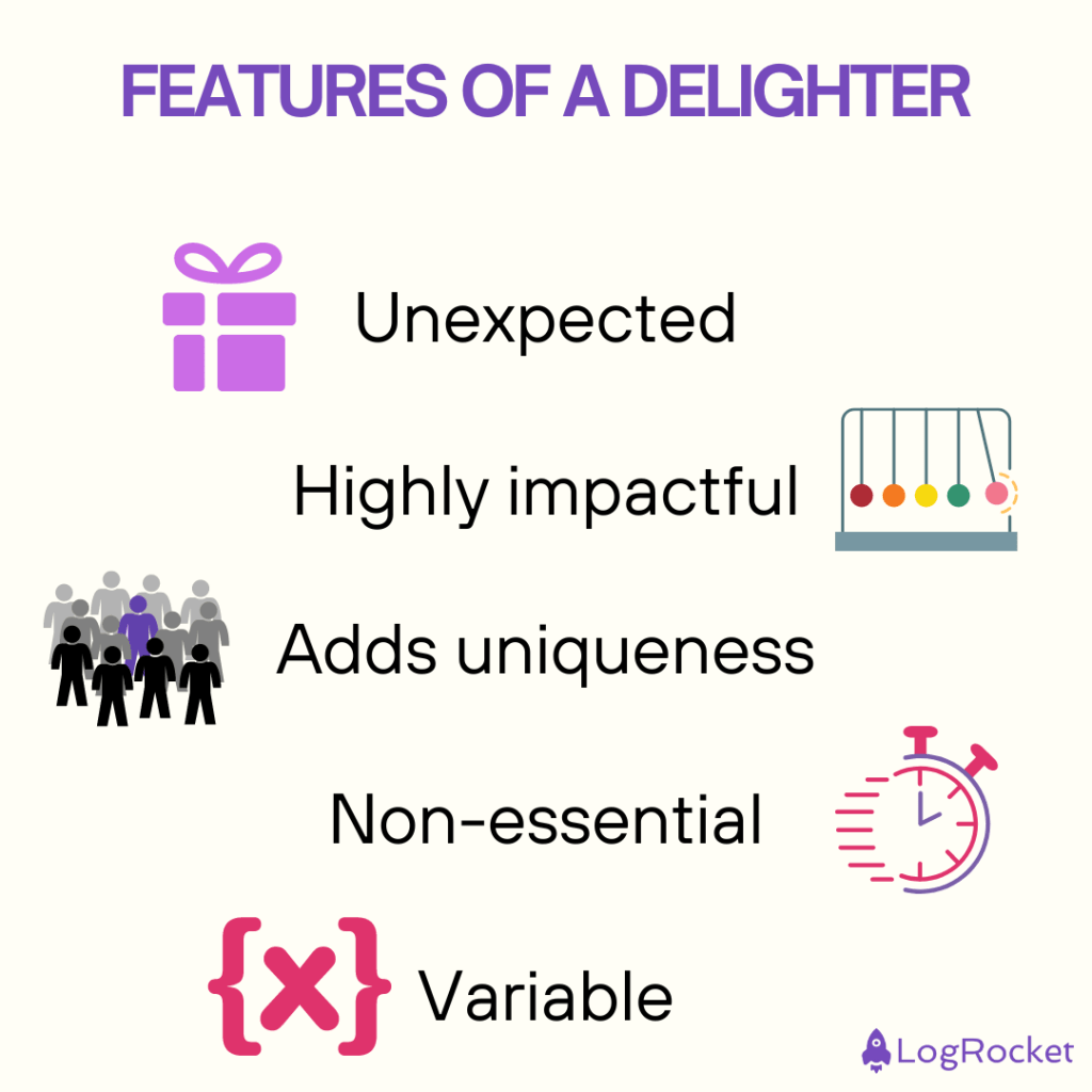 Key Characteristics of a Delighter