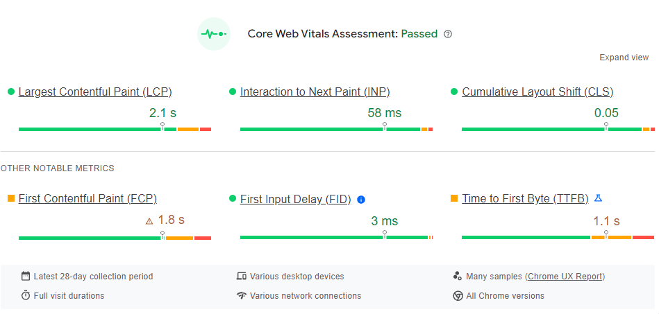 Page Load Speed UX and SEO