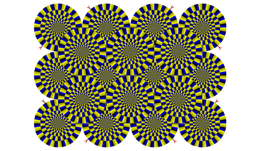 Phi phenomenon illusion