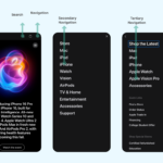Apple Information Architecture Example