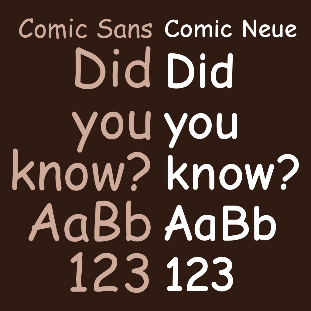 Comic Neue Font