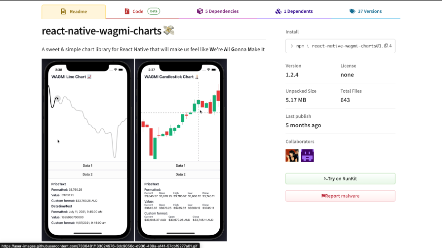 react native wagmi charts