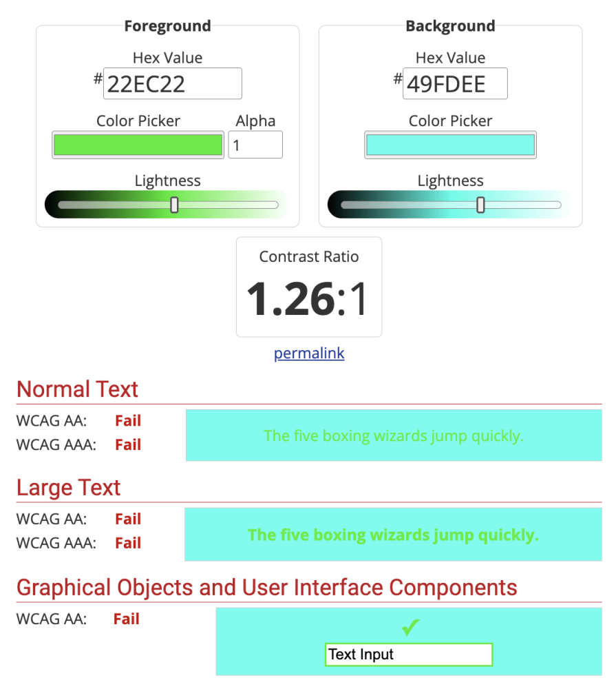 Clashing Colors Analysis