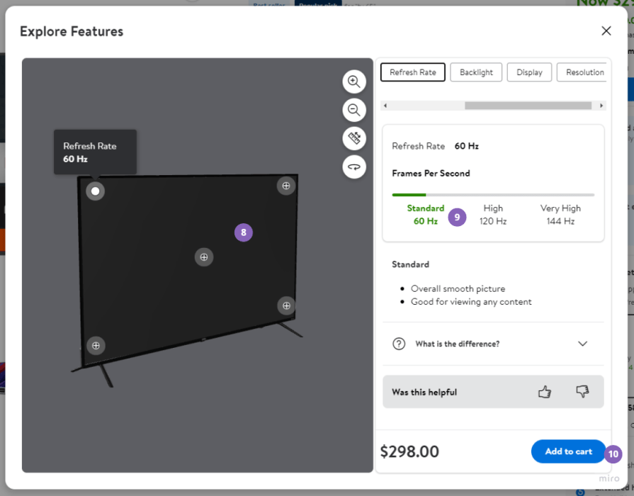 Walmart Product Page Design