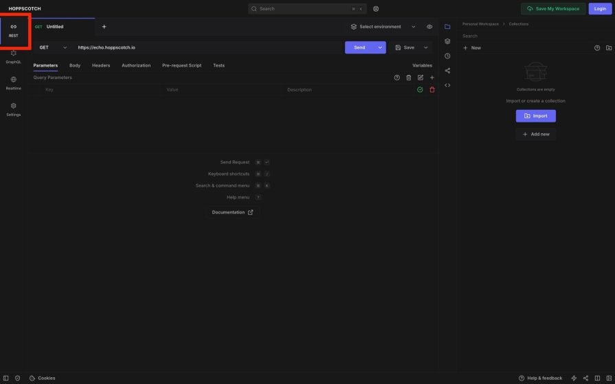 GET Request in Hoppscotch Part 1
