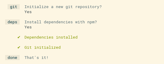 CLI Dependencies