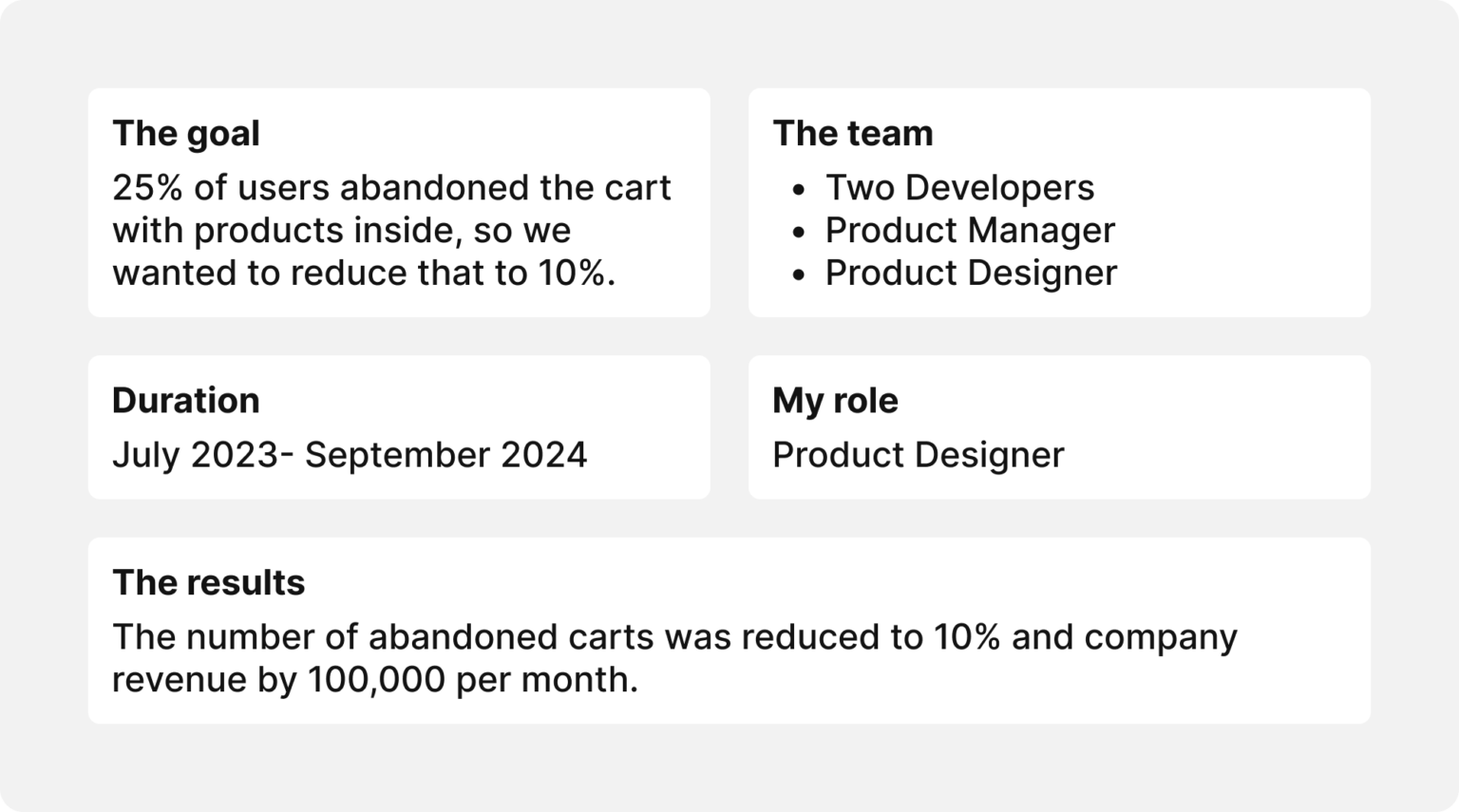 Blog Section Steps How to write a UX/Ul case study: A step-by-step guide with examples ...