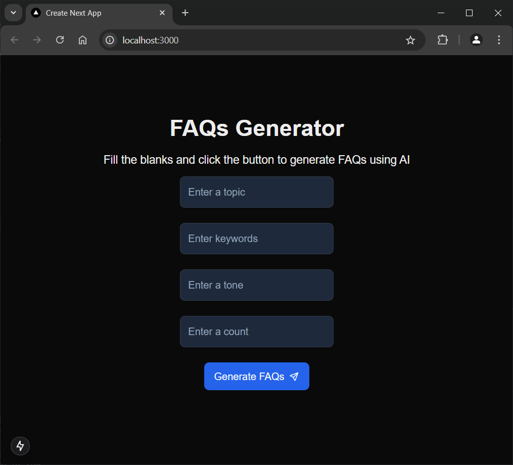 FAQ Generator