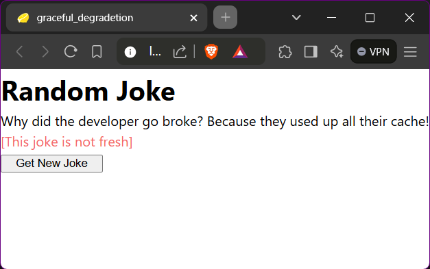 Random Joke Generator Frontend Sample