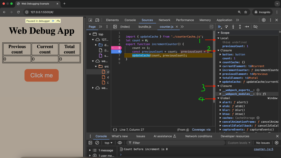 scope panel javascript debugging