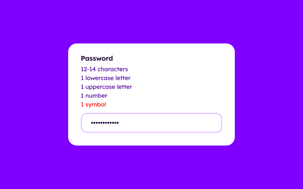 Strong Password MFA