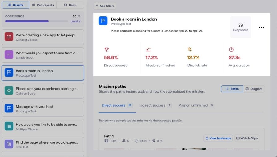 A/B Testing And UX Benchmarking