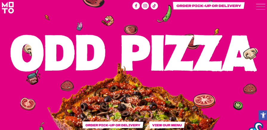 Moto Pizza Website