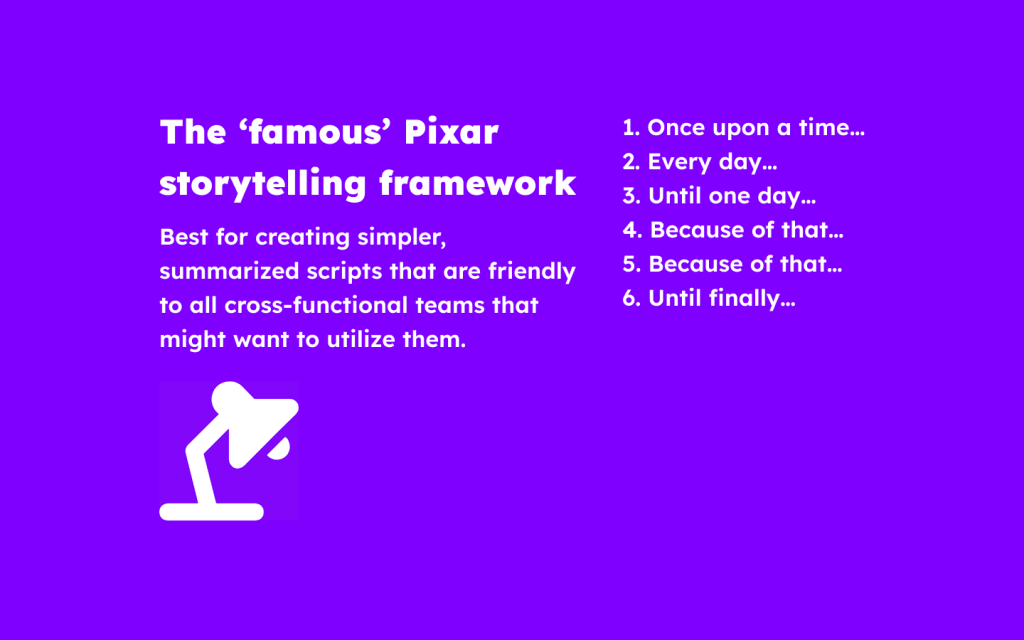 Pixar’s Storytelling Framework