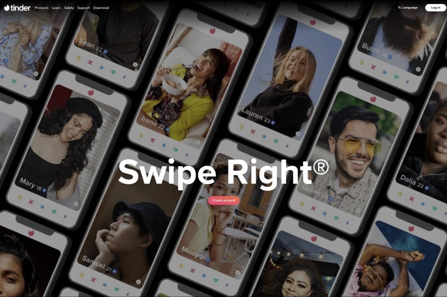Tinder Example Lover Brand Archetype
