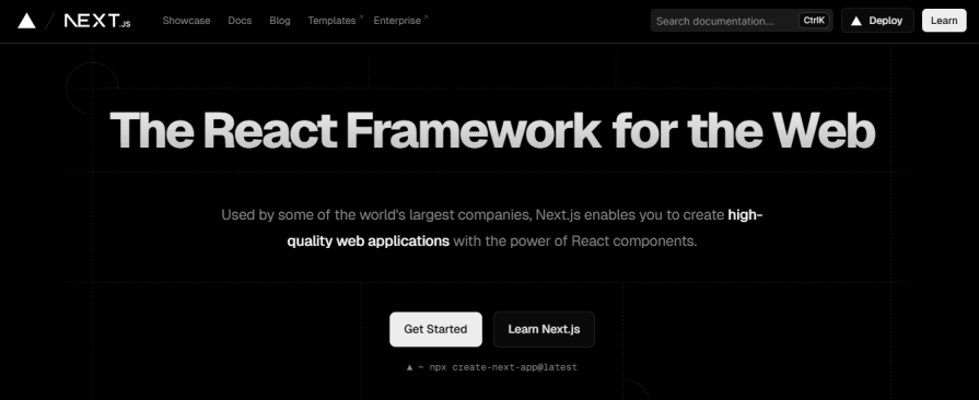 next js create react app alternative