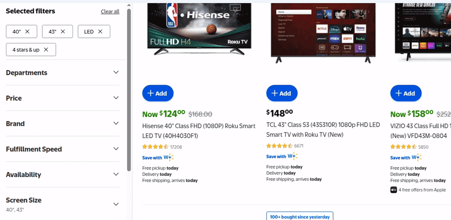 Walmart Advanced Search Case Study