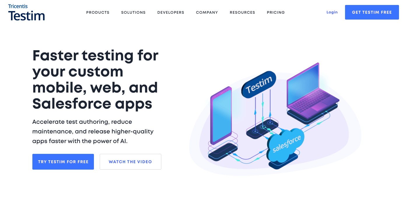 Testim Testing Framework
