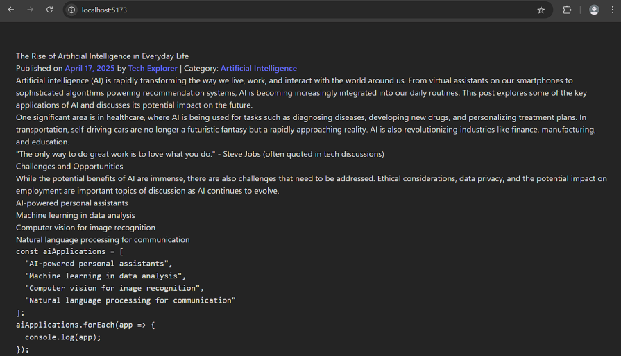 Tailwind stripping away the browser’s default styles