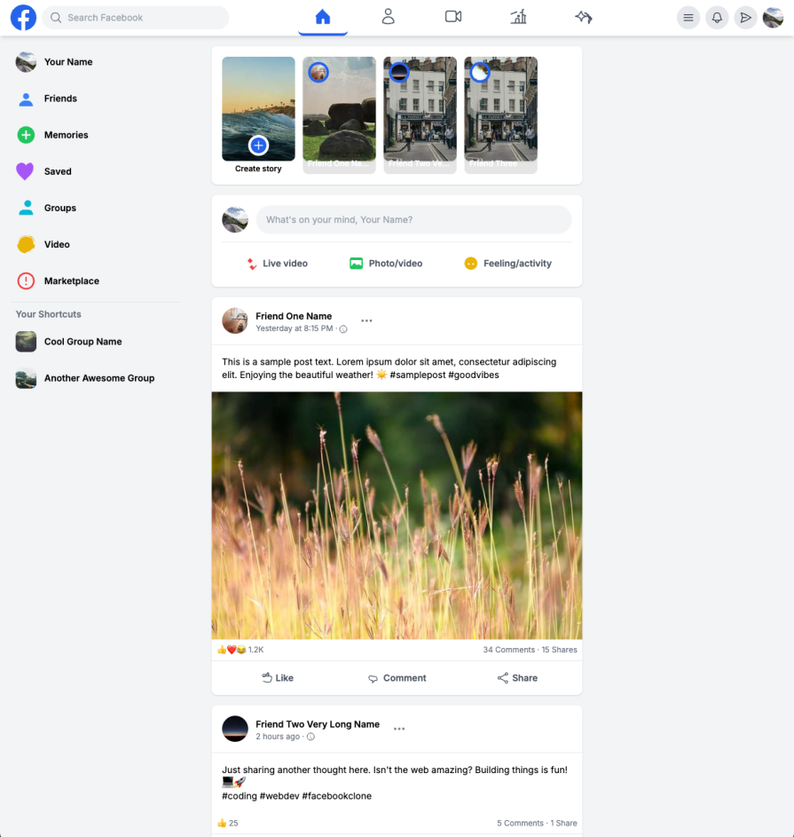 gemini facebook example