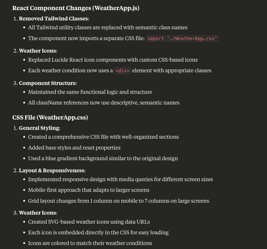 Removing Dependencies