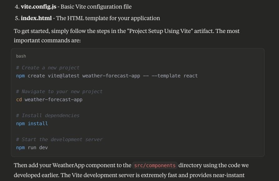 Setup Commands