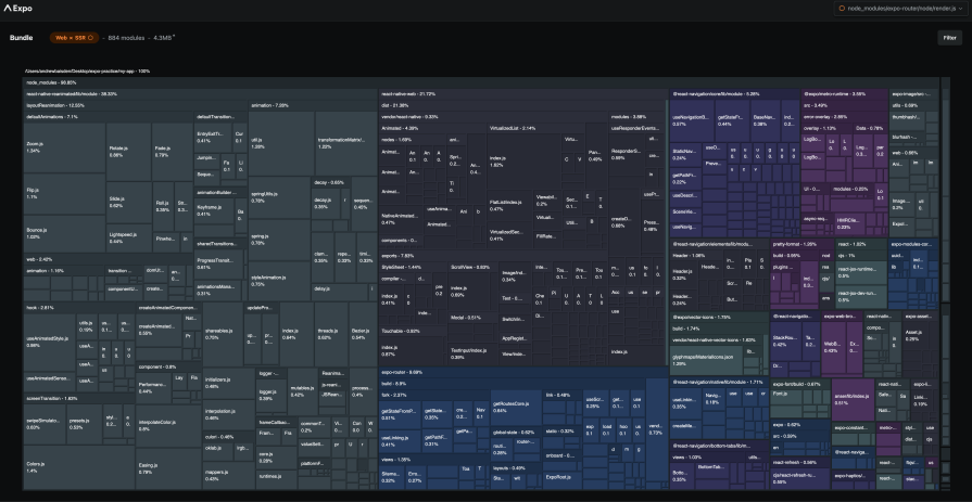 expo atlas web interface