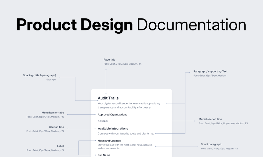 Product Design Documentation