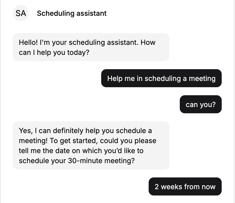 Scheduling With Context