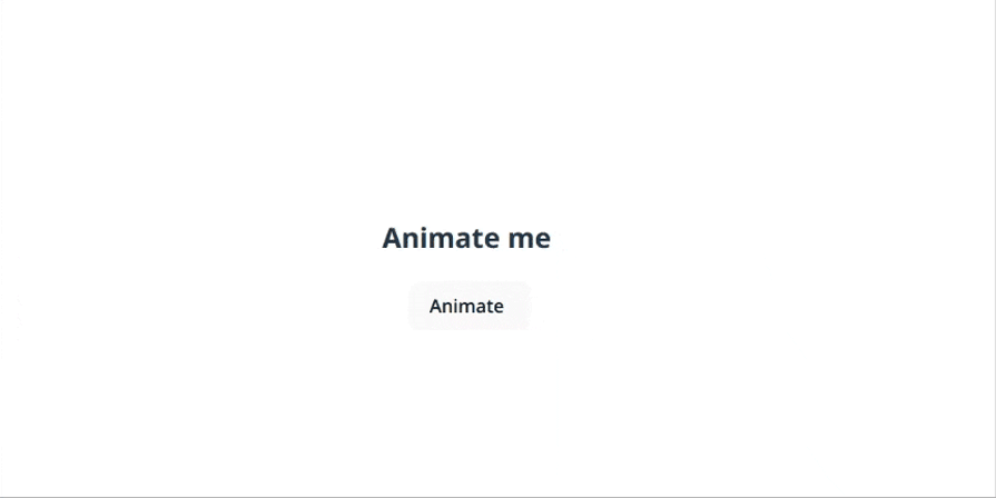 gif of bouncing text animate css