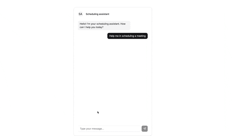 Updated Messages From The Chatbot
