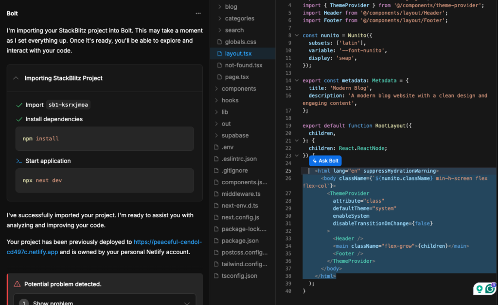 How to build and deploy a web app with Bolt - LogRocket Blog