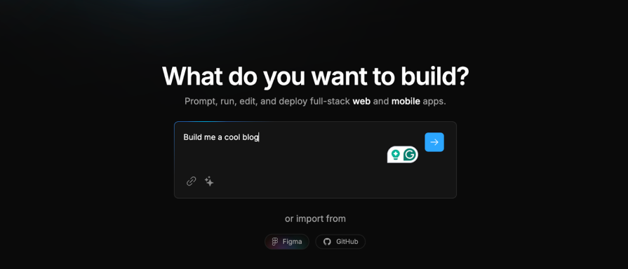 What Do You Want To Build