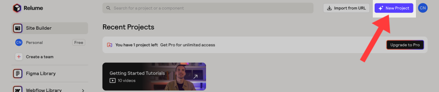 Creating A Project