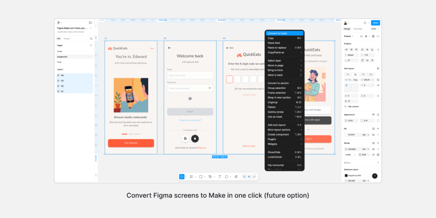 Figma Screens To Make
