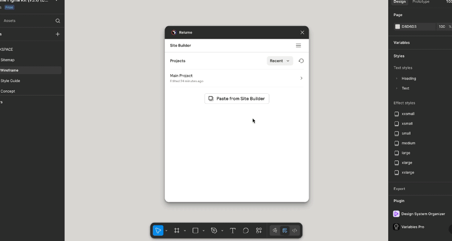 Importing Project To Figma