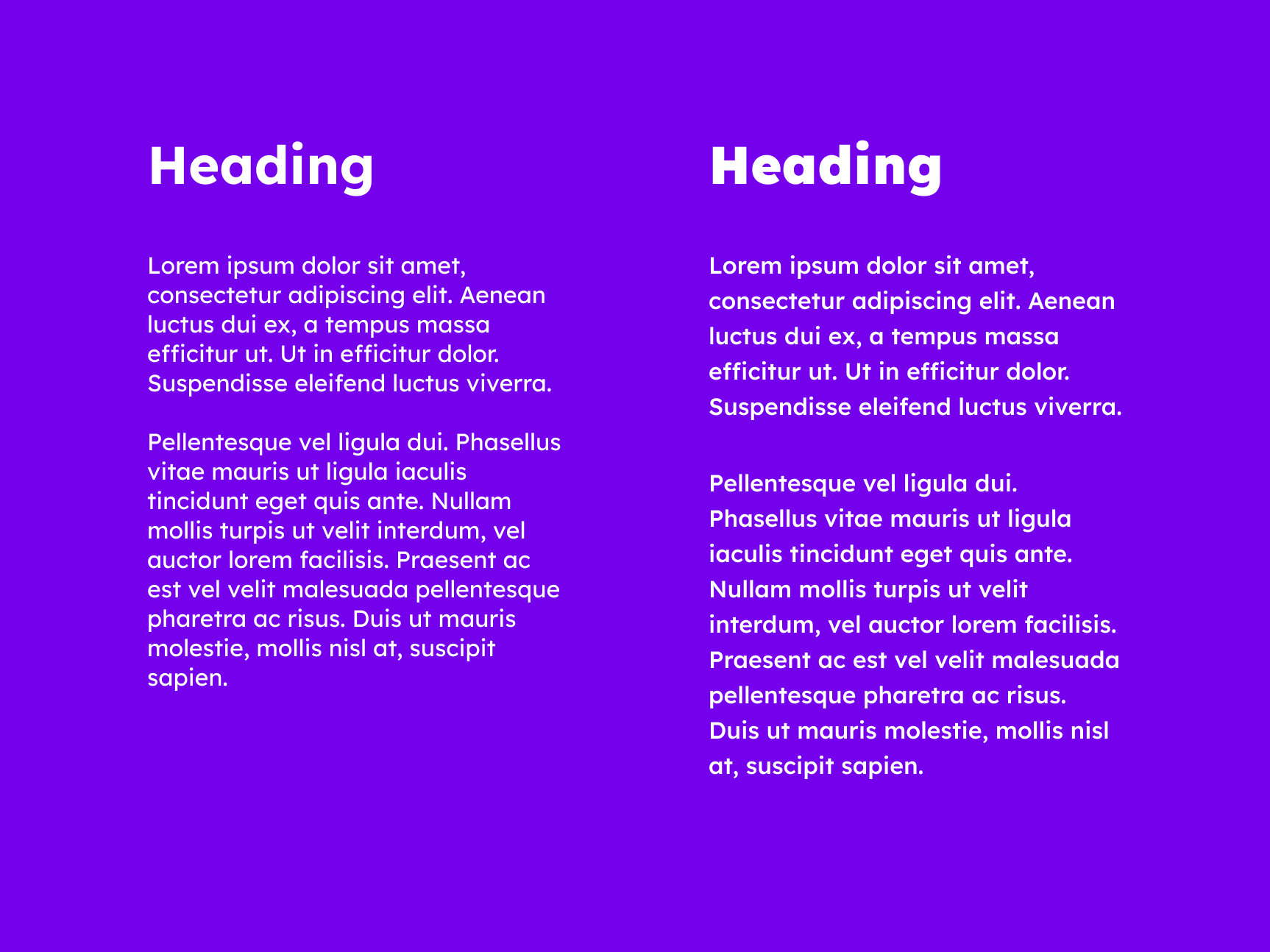Optimized Vs. Unoptimized Typography