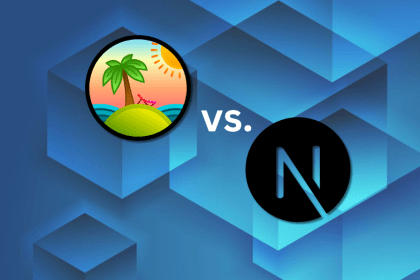 Comparison between TanStack Start and Next.js — two modern full-stack React frameworks with different architectural approaches.