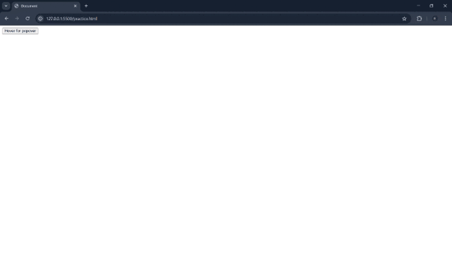 gif of adding orange color to button