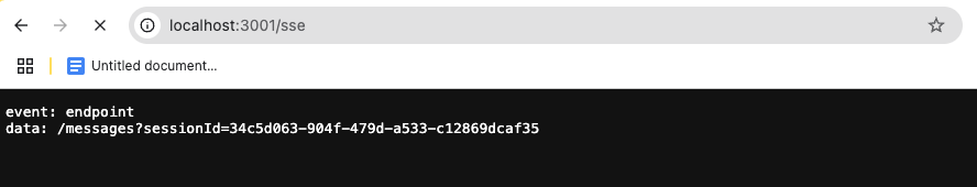 starting server with your api key