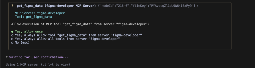 authorizing get figma data function