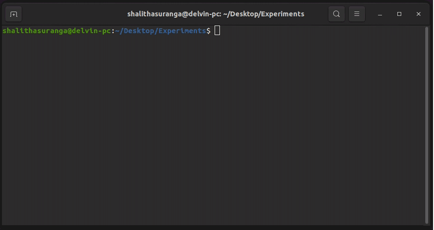 GNOME Terminal App Design