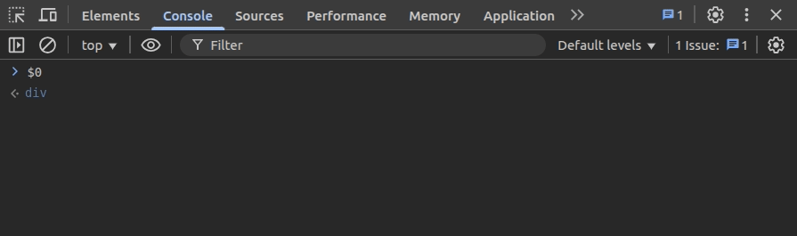 Browsing Element Properties Using The Dir() Function
