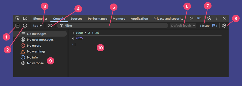 Elements In The Chrome DevTools Console
