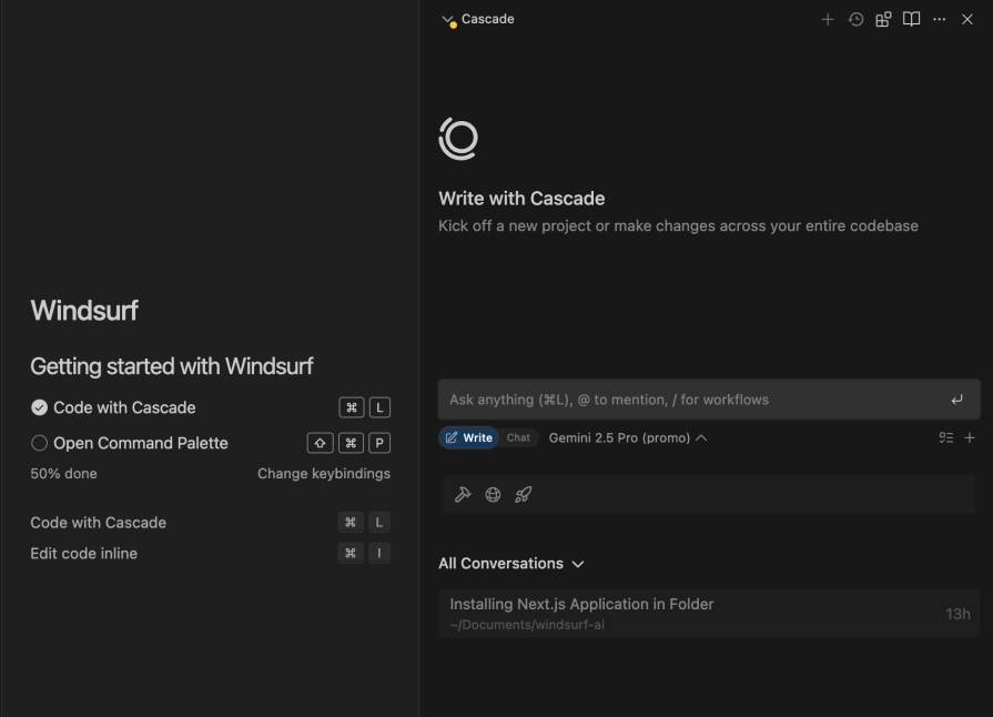 Write with cascade 