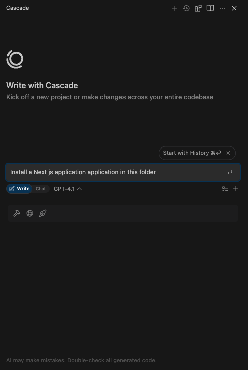 next js application